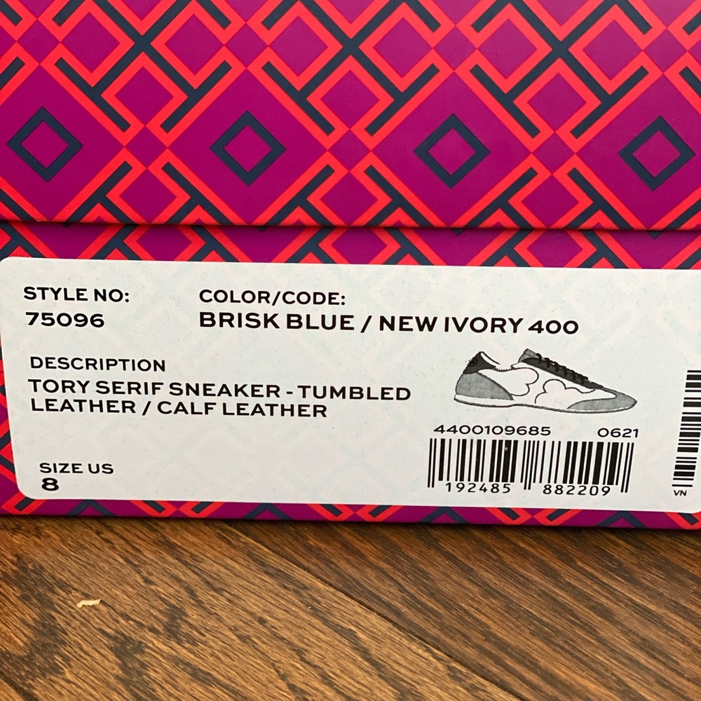 Tory Burch Serif Sneakers - Picture 3 of 6